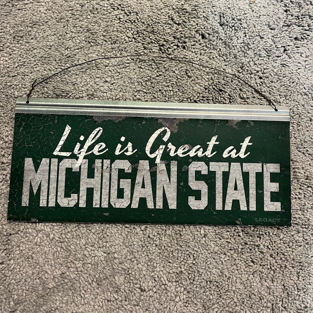 Michigan State wall decor